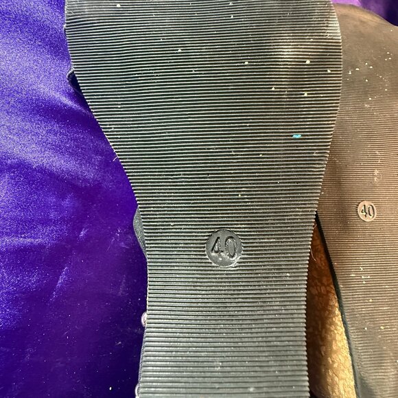 πCato Wedge Sandals Cork Heel Platform Slip-On with Elastic Straps - Picture 6 of 10